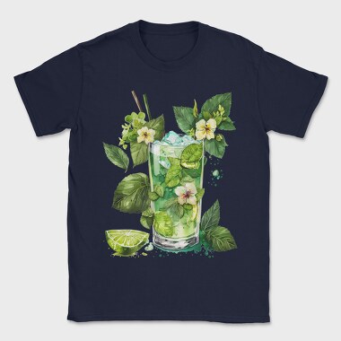 Mojito Leaves Flowers, Tricou Barbati (Unisex)