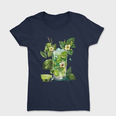 Mojito Leaves Flowers, Tricou Femei