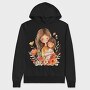 Mommy And Baby Flowers, Hanorac Oversize Barbati (Unisex)