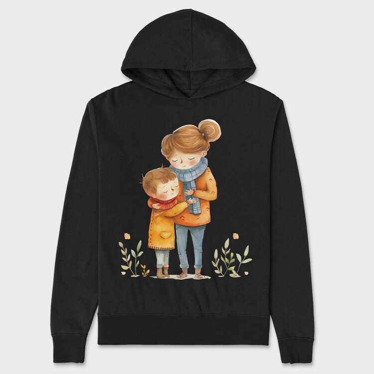 Mommy Baby Bonding, Hanorac Oversize Barbati (Unisex)