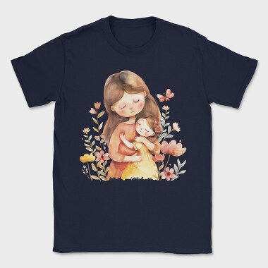Mommy Baby Flower Crown, Tricou Barbati (Unisex)