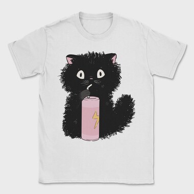 Black Cat Soda, Tricou Barbati (Unisex)