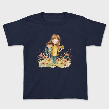 Mommy Baby Flowers, Tricou Copii