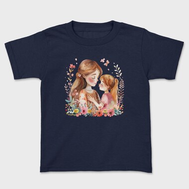 Mommy Butterfly Flower, Tricou Copii