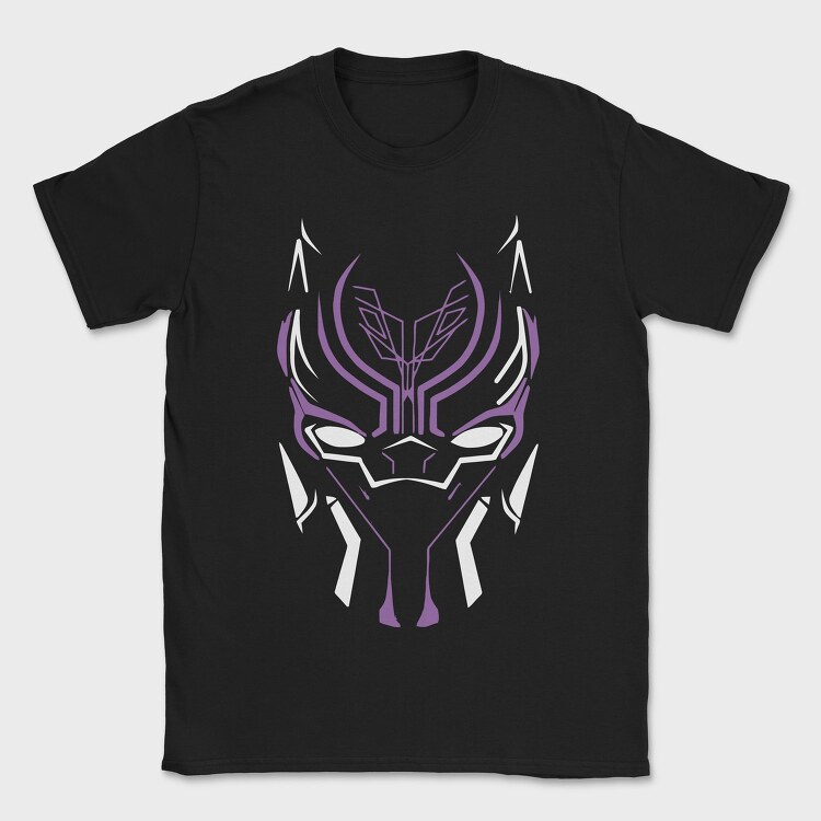 Black Panther Mask, Tricou Barbati (Unisex)