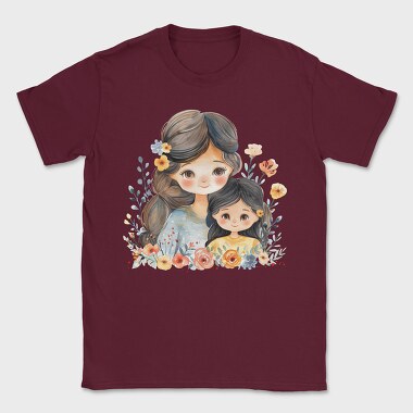 Mommy Flower Bond, Tricou Barbati (Unisex)