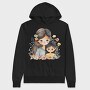 Mommy Flower Bond, Hanorac Oversize Barbati (Unisex)
