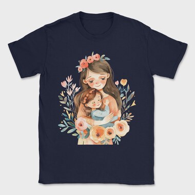 Mommy Flower Bonding, Tricou Barbati (Unisex)