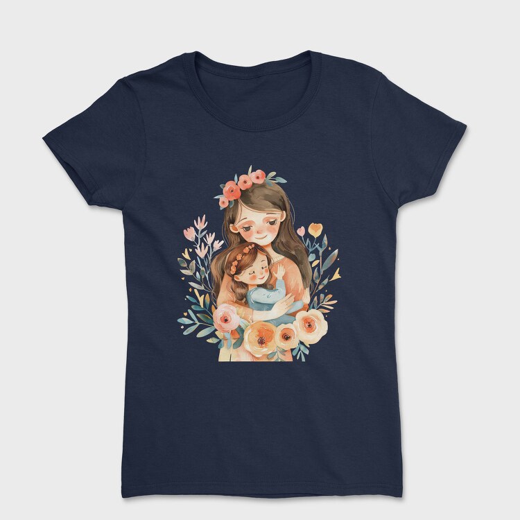 Mommy Flower Bonding, Tricou Femei