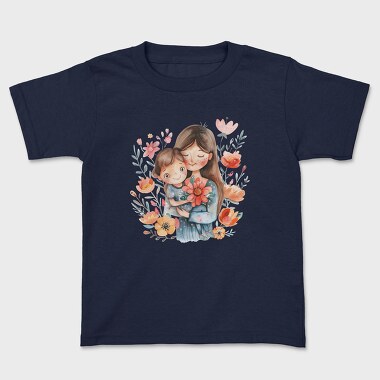 Mommy Flower Cuddle, Tricou Copii