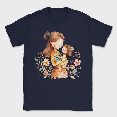 Mommy Flower Day, Tricou Barbati (Unisex)