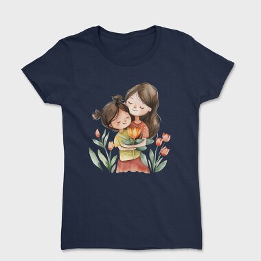 Mommy Flower Hug, Tricou Femei