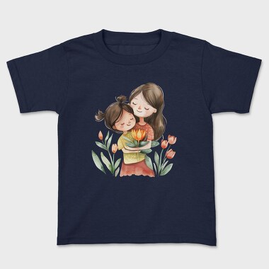 Mommy Flower Hug, Tricou Copii