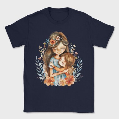 Mommys Cuddle Flower Crown, Tricou Barbati (Unisex)