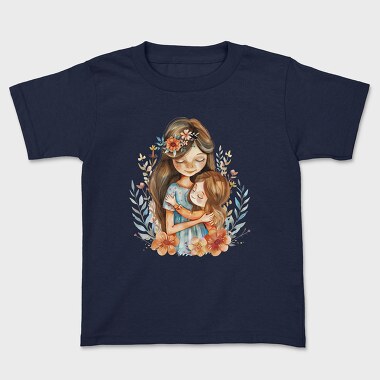 Mommys Cuddle Flower Crown, Tricou Copii