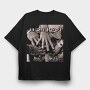 Bonjovi Keep The Faith, Tricou Oversize Barbati (Unisex)