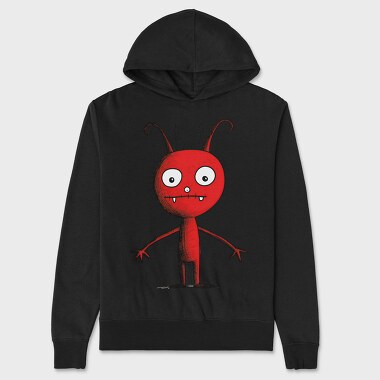 Monster Face, Hanorac Oversize Barbati (Unisex)