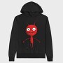 Monster Face, Hanorac Oversize Barbati (Unisex)