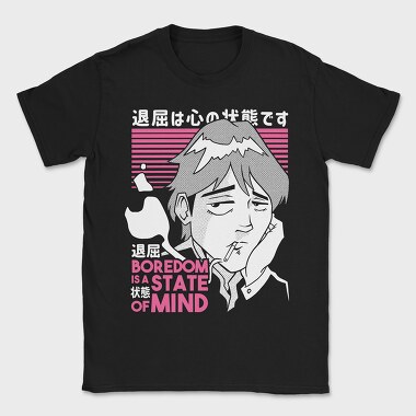 Boredom State Of Mind, Tricou Barbati (Unisex)