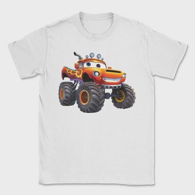 Monster Truck Face, Tricou Barbati (Unisex)