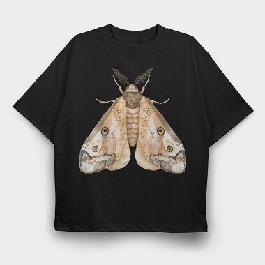 Moon Eye Moth, Tricou Oversize Barbati (Unisex)