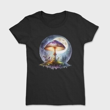 Moon Glow Mushroom, Tricou Femei