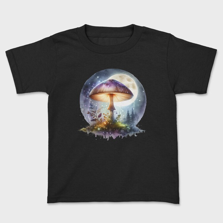 Moon Glow Mushroom, Tricou Copii