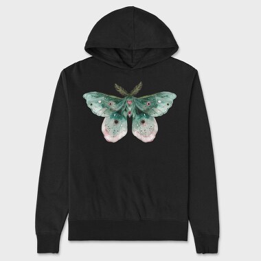 Moon Mystic Clipart, Hanorac Oversize Barbati (Unisex)