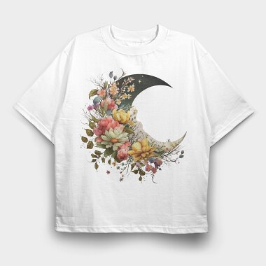 Moon Nature Symphony, Tricou Oversize Barbati (Unisex)