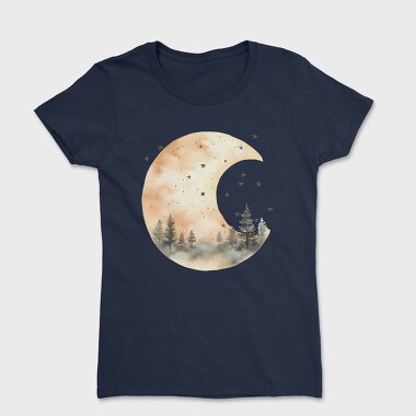 Moon Night Forest, Tricou Femei