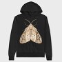 Moon Night Moth, Hanorac Oversize Barbati (Unisex)