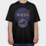 Nasa Stripes 1, Tricou Oversize Barbati (Unisex)