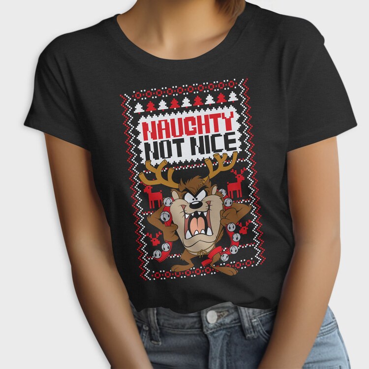 Naughty Reindeer Howl, Tricou Femei