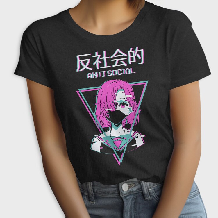 Neon Girl Triangle, Tricou Femei