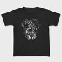 Rottweiler Eyepatch Portrait, Tricou Copii