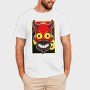 Halloween Devil Grin, Tricou Barbati (Unisex)