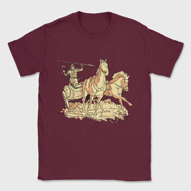 Roman Chariot, Tricou Barbati (Unisex)