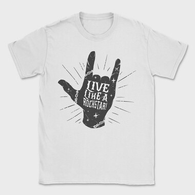 Rockstar Hand, Tricou Barbati (Unisex)
