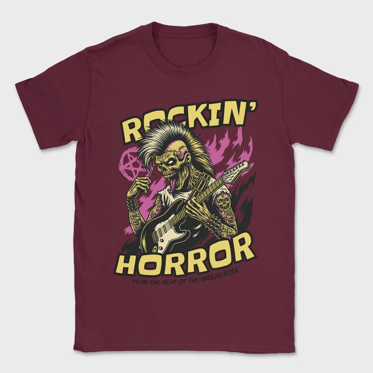 Rockin Horror, Tricou Barbati (Unisex)