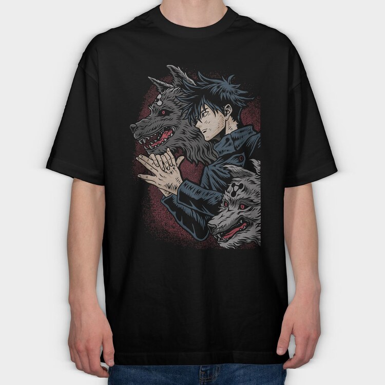 Wolveshowl, Tricou Oversize Barbati (Unisex)