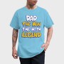 Dad The Legend, Tricou Barbati (Unisex)