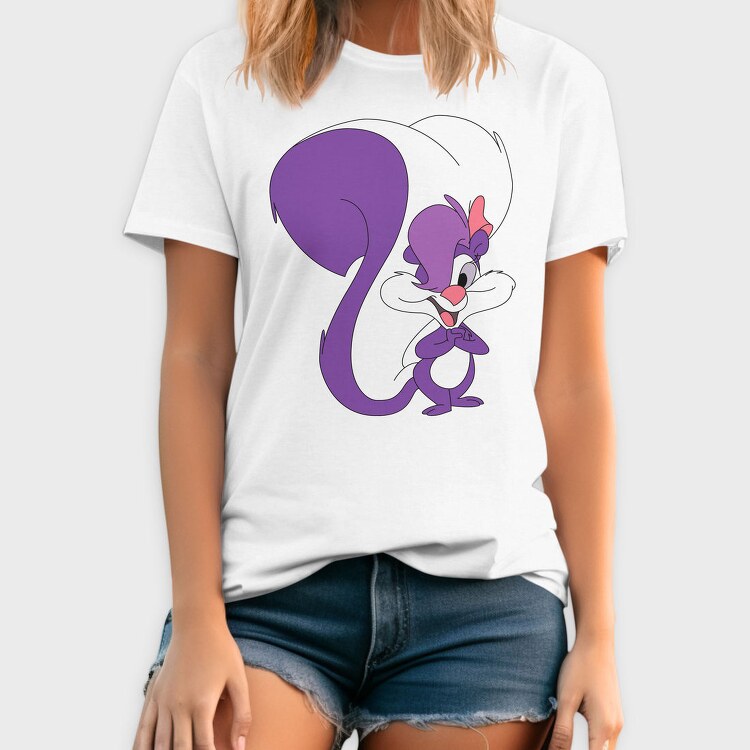 Purple Looney Tail, Tricou Barbati (Unisex)