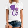 Purple Looney Tail, Tricou Barbati (Unisex)