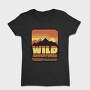 Retro Sunset Wild Adventures, Tricou Femei