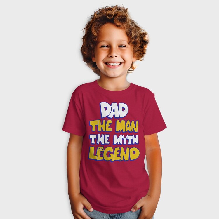 Dad The Legend, Tricou Copii