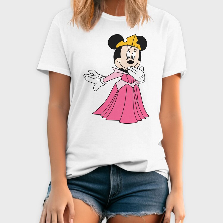 Minnie Mouse Princess, Tricou Barbati (Unisex)