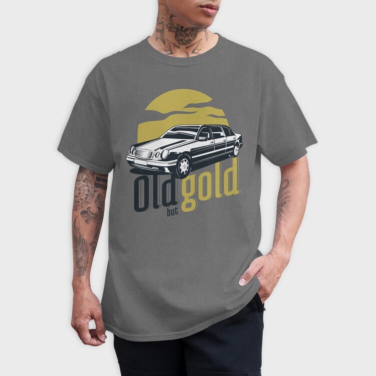 Car Old But Gold, Tricou Barbati (Unisex)