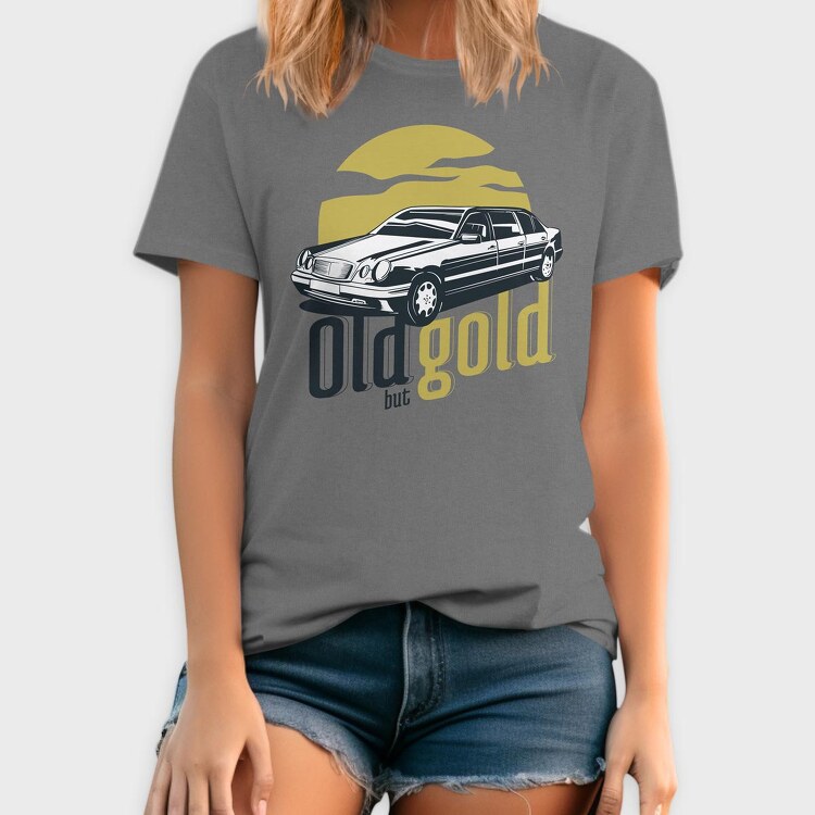 Car Old But Gold, Tricou Barbati (Unisex)