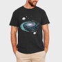 Space Nebula, Tricou Barbati (Unisex)