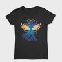 Angel Woman Fantasy Flower Of Life, Tricou Femei